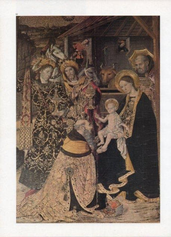 LAMINA V19848: Retaule del conestable de Portugal Jaume Huguet