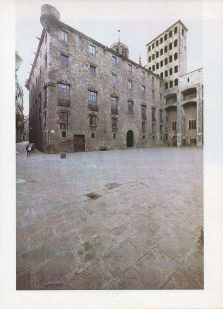 LAMINA V19850: Palau del Lloctinent a Barcelona