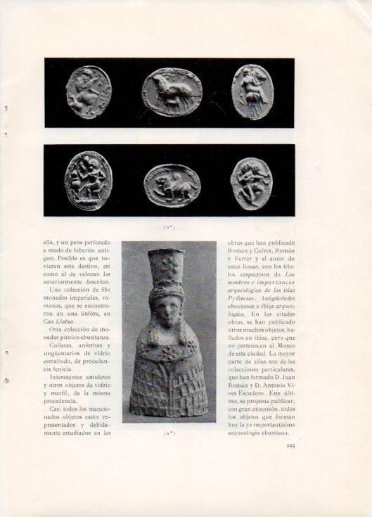LAMINA V19806: Necropolis Puig des Molins. Monedas I