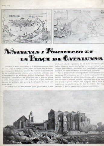 LAMINA V19812: L'esglesia del Sant Sepulcre per Marti i Alsina