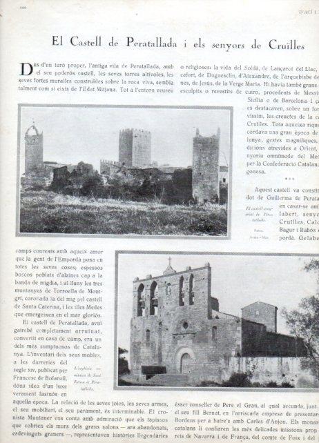 LAMINA V19823: Castell de Peretallada