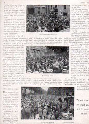 LAMINA V19825: Enterrament Angel Guimera