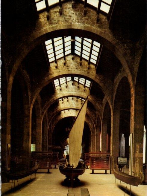 LAMINA V19622: Museu Maritim de Barcelona. Nau Lluis de Recasens