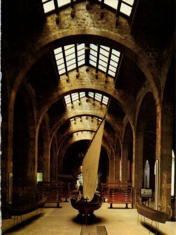LAMINA V19622: Museu Maritim de Barcelona. Nau Lluis de Recasens