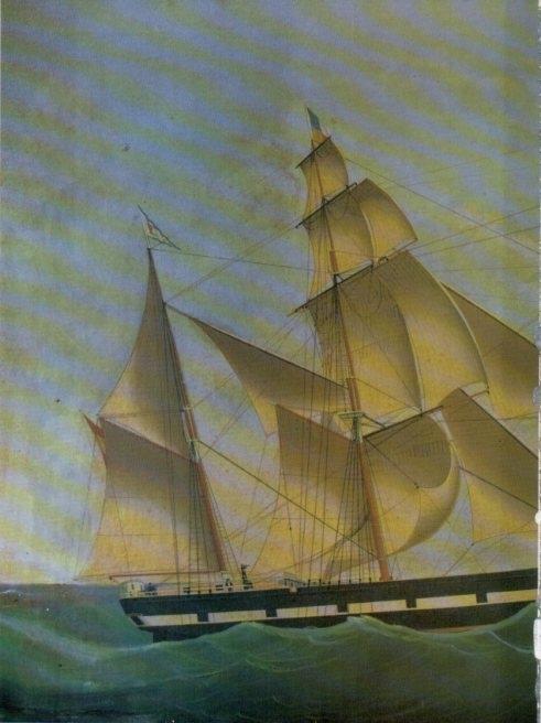 LAMINA V19631: Corbeta Jaruco per Arnold 1860