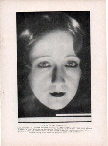 LAMINA V19712: Edmonde Guy bailarina francesa