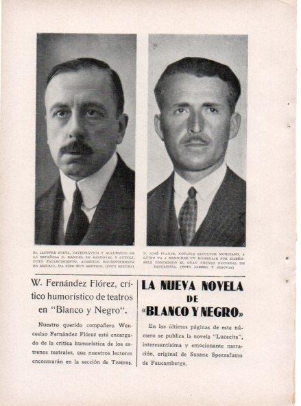 LAMINA V19713: Manuel de Sandoval y Cutoli y Jose Planes escultor