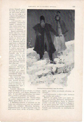 LAMINA V19685: Ilustracion de A. Dura novela de las guerras de Napoleon