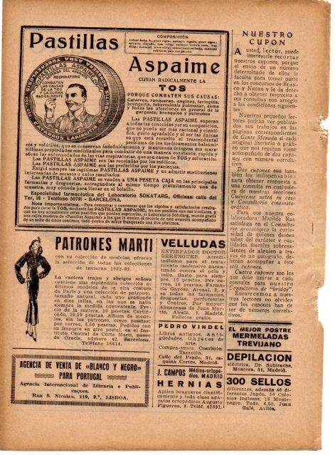 LAMINA V19701: Publicidad Pastillas Aspaime