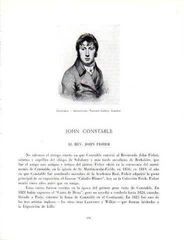 LAMINA V19052: Autorretrato por John Constable