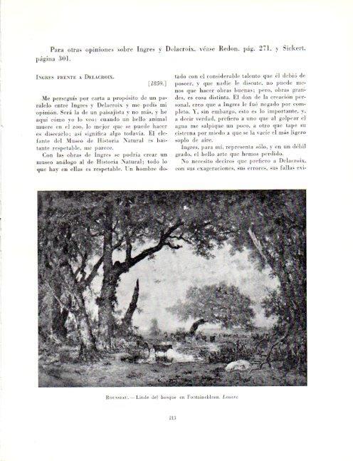 LAMINA V19056: Linde del bosque en Fontainebleau por Theodore Rousseau