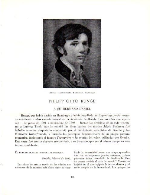 LAMINA V19058: Autorretrato por Philipp Otto Runge