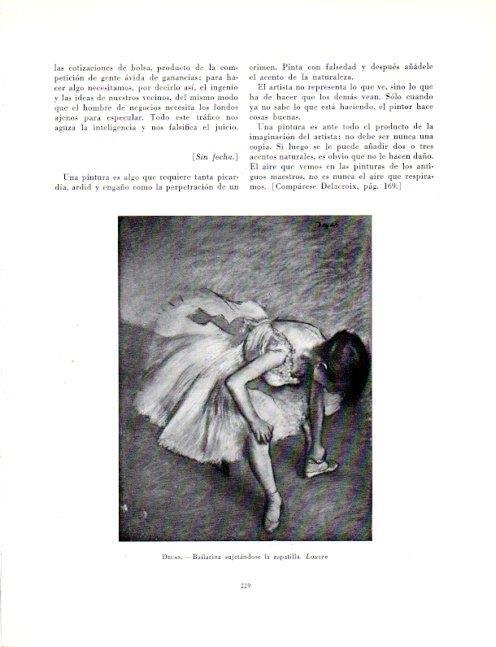 LAMINA V19065: Bailarina sujetandose la zapatilla por Degas