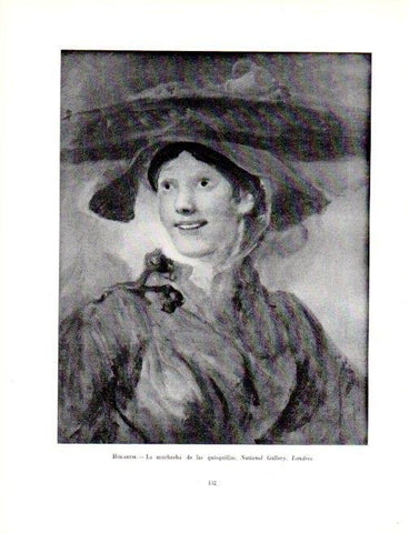LAMINA V19021: La muchacha de las quisquillas por Willian Hogarth