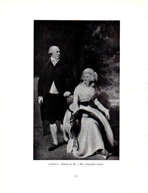 LAMINA V19027: Retrato de Mr. y Mrs. Argenstein por Thomas Lawrence