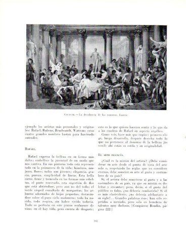 LAMINA V19045: La decadencia de los romanos por Thomas Couture