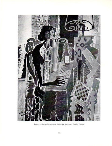 LAMINA V19109: Haciendo solitarios por Georges Braque