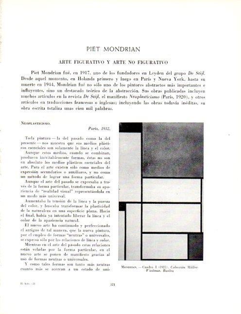 LAMINA V19111: Cuadro I por Mondrian