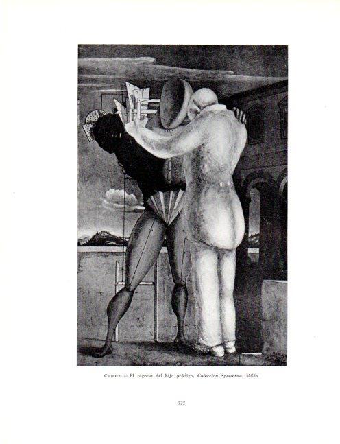 LAMINA V19115: El regreso del hijo prodigo por Giorgio de Chirico