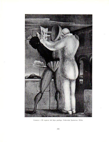LAMINA V19115: El regreso del hijo prodigo por Giorgio de Chirico