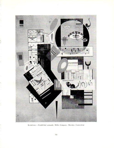 LAMINA V19119: Estabilidad animada por Kandinski