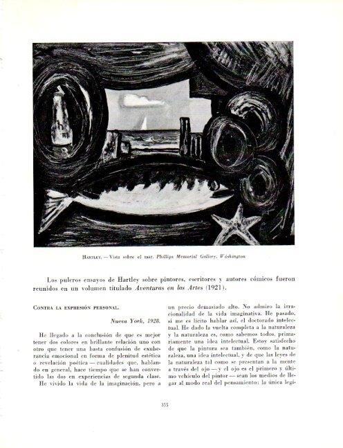 LAMINA V19125: Vista sobre el mar por Marsden Hartley