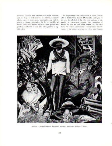 LAMINA V19127: Hispanoamerica por Jose Clemente Orozco