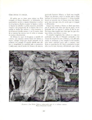 LAMINA V19130: San Pedro Nolasco embarcando para ir a redimir cautivos por Pacheco