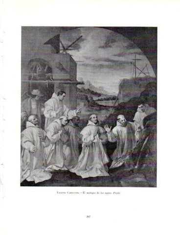 LAMINA V19133: El milagro de las aguas por Vicente Carducho