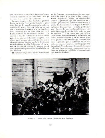 LAMINA V19076: El teatro rural detalle por Adolf Menzel