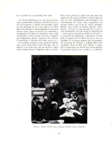 LAMINA V19084: Clinica del Dr. Gros por Thomas Eakins