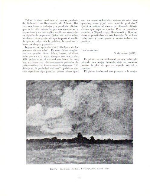 LAMINA V19086: Las nubes por Odilon Redon