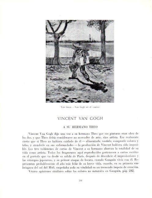 LAMINA V19093: Van Gogh en el camino por Van Gogh