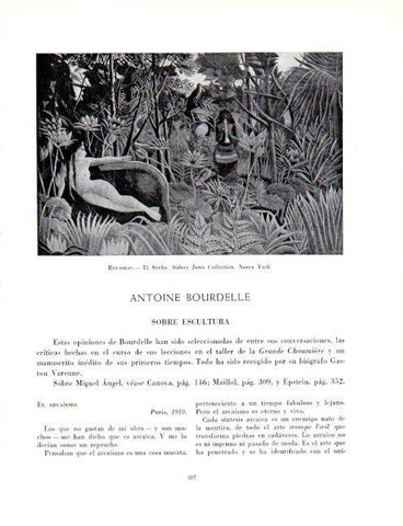 LAMINA V19103: El sueño por Henri Rousseau