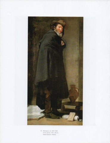 LAMINA V18927: Velazquez. Menippus 1637-1640