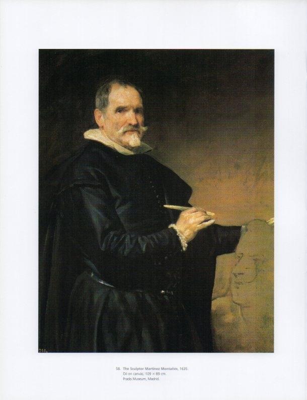 LAMINA V18929: Velazquez. The Sculptor Martines Montañes 1635