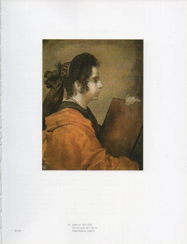 LAMINA V18931: Velazquez. Sibyl 1631-1632