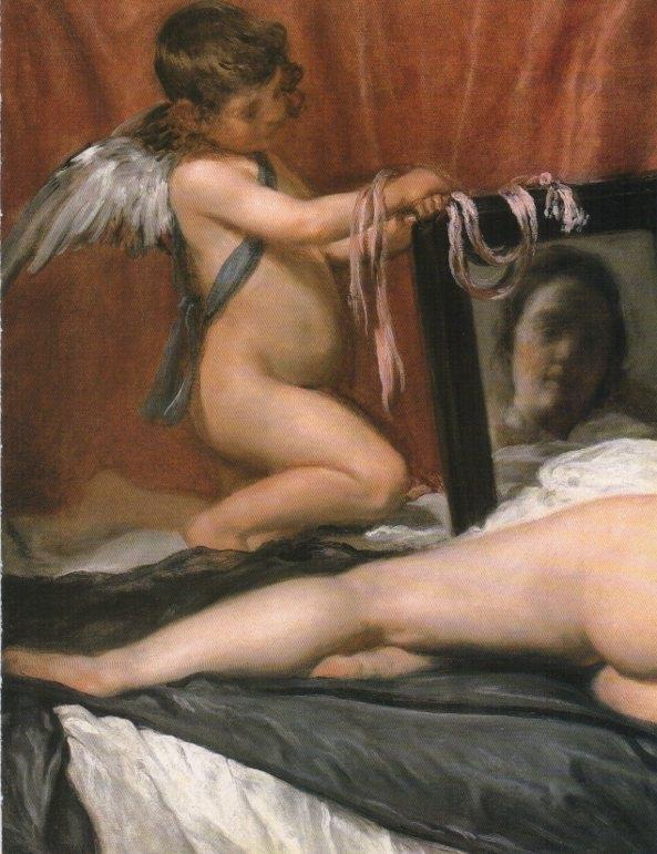 LAMINA V18935: Velazquez. Venus in the Mirror 1645-1648