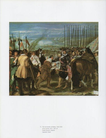 LAMINA V18938: Velazquez. The Surrender of Breda 1634-1635
