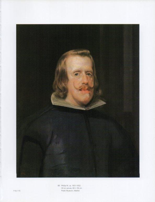 LAMINA V18949: Velazquez. Philip IV 1651-1652