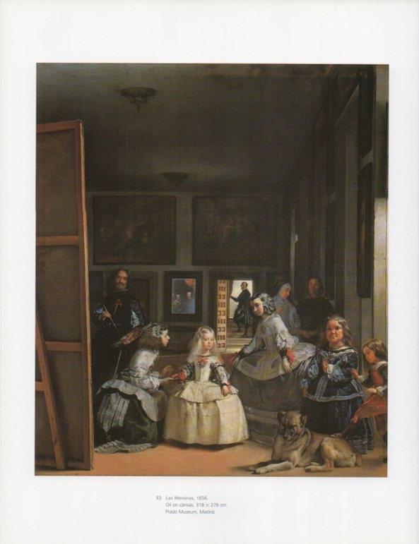 LAMINA V18951: Velazquez. Las Meninas 1656