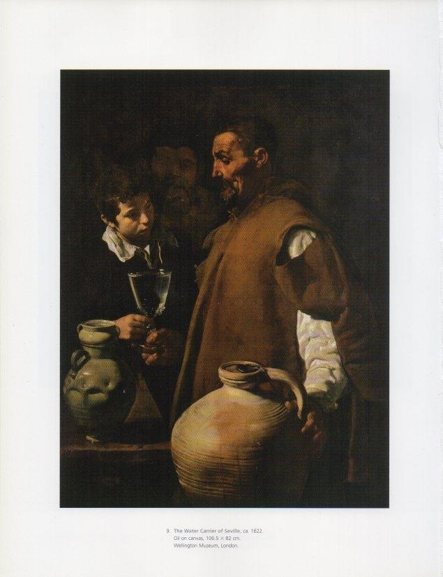 LAMINA V18900: Velazquez. The Water Carrier of Seville 1622