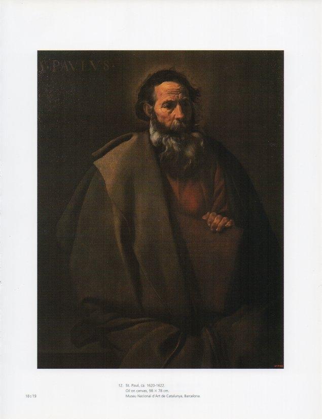 LAMINA V18902: Velazquez. St. Paul 1620-1622