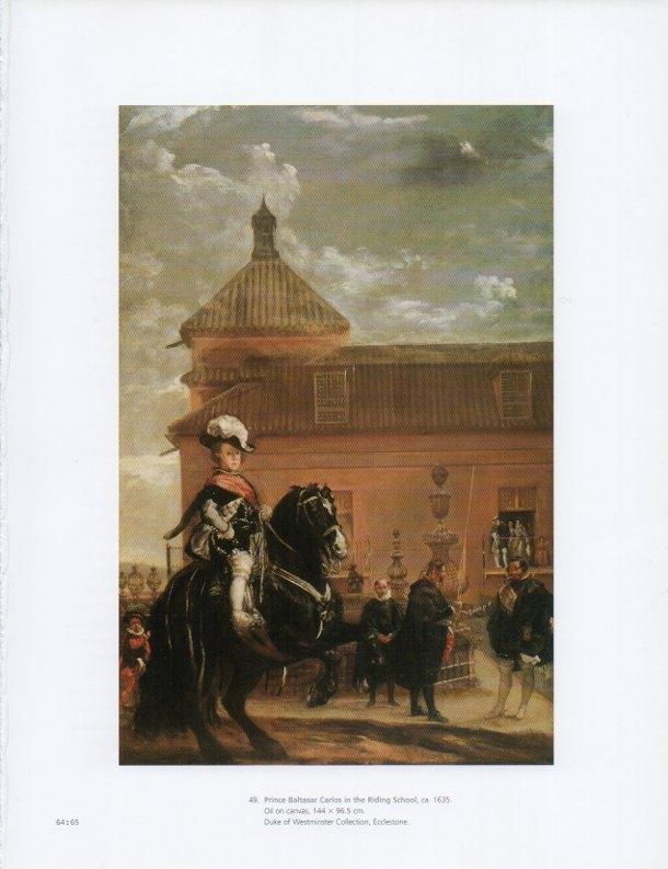 LAMINA V18924: Velazquez. Prince Baltasar Carlos in the Riding School 1635