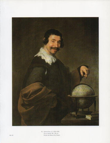 LAMINA V18912: Velazquez. Democritus 1624-1628