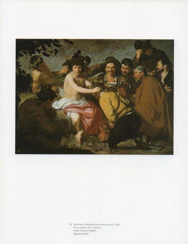 LAMINA V18913: Velazquez. The Feast of Bacchus, Los borrachos 1629