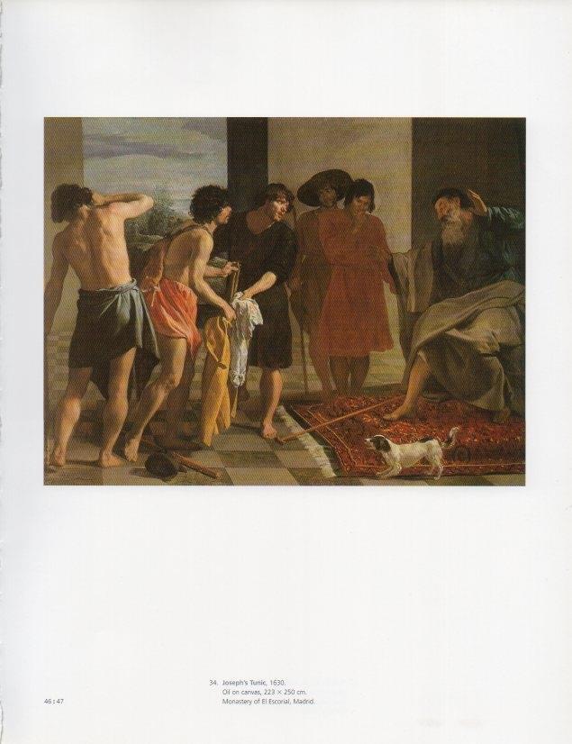 LAMINA V18915: Velazquez. Joseph's Tunic 1630