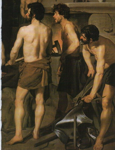 LAMINA V18916: Velazquez. Vulcan's Forge 1630