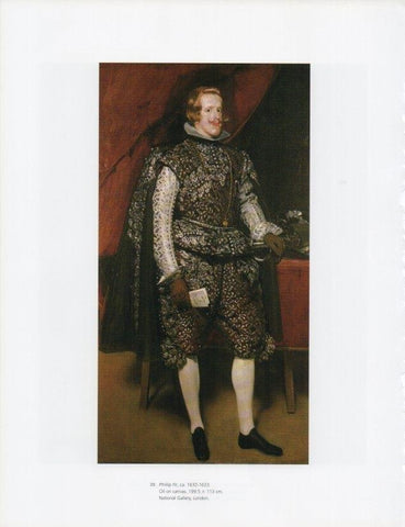 LAMINA V18918: Velazquez. Philip IV 1632-1633