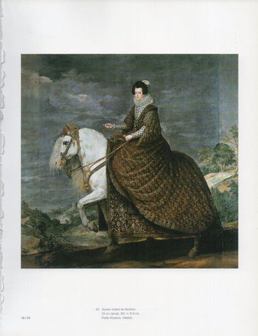 LAMINA V18921: Velazquez. Queen Isabel de Borbon 